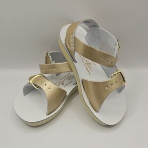 Salt Water Sandals By Hoy Gold Sandles